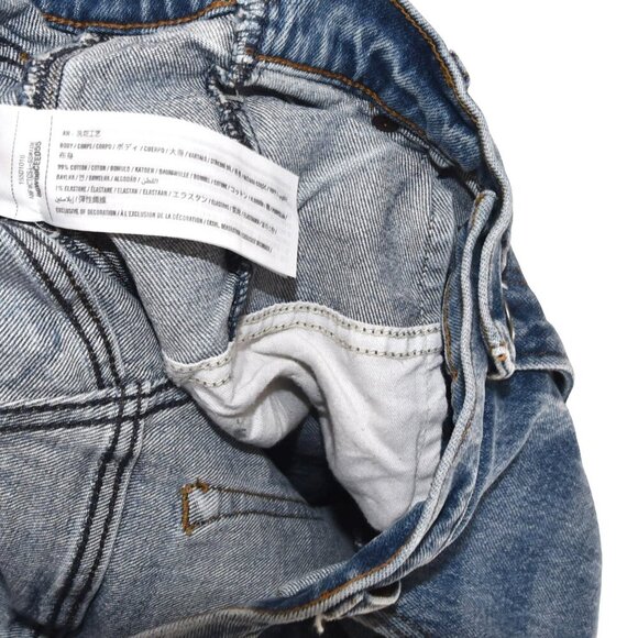 Abercrombie ’90s Straight Jeans Ultra High Rise Vintage Fit Sz 31 / 12 Cut & Sew - Picture 8 of 10